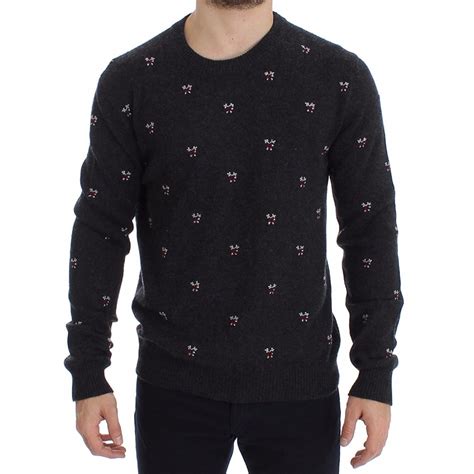 sweat shirt dolce gabbana homme|dolce and gabbana cashmere sweater.